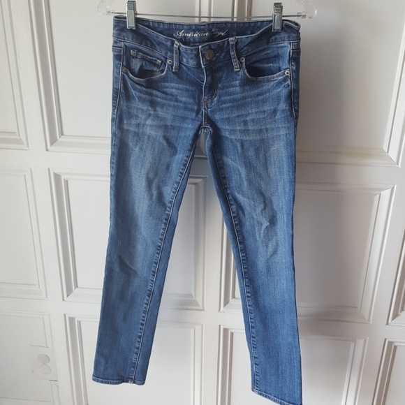 American Eagle Outfitters Denim - 🐘 5/$25 AE SKINNY JEANS SIZE 2 SHORT